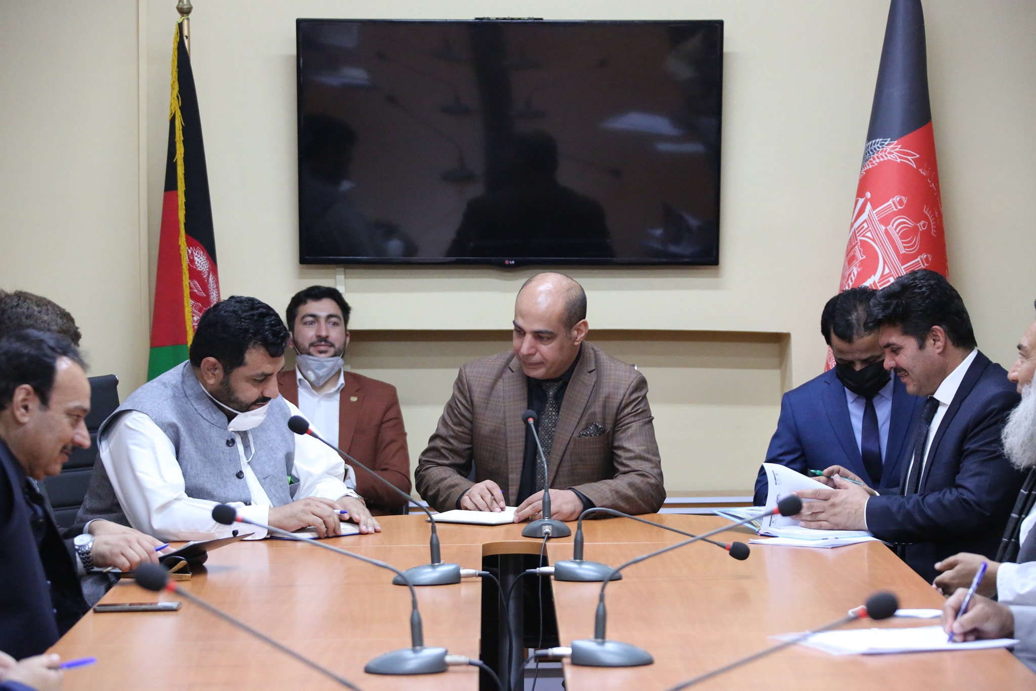 دیدار با تجار و سرمایگذاران ولایت کندهار