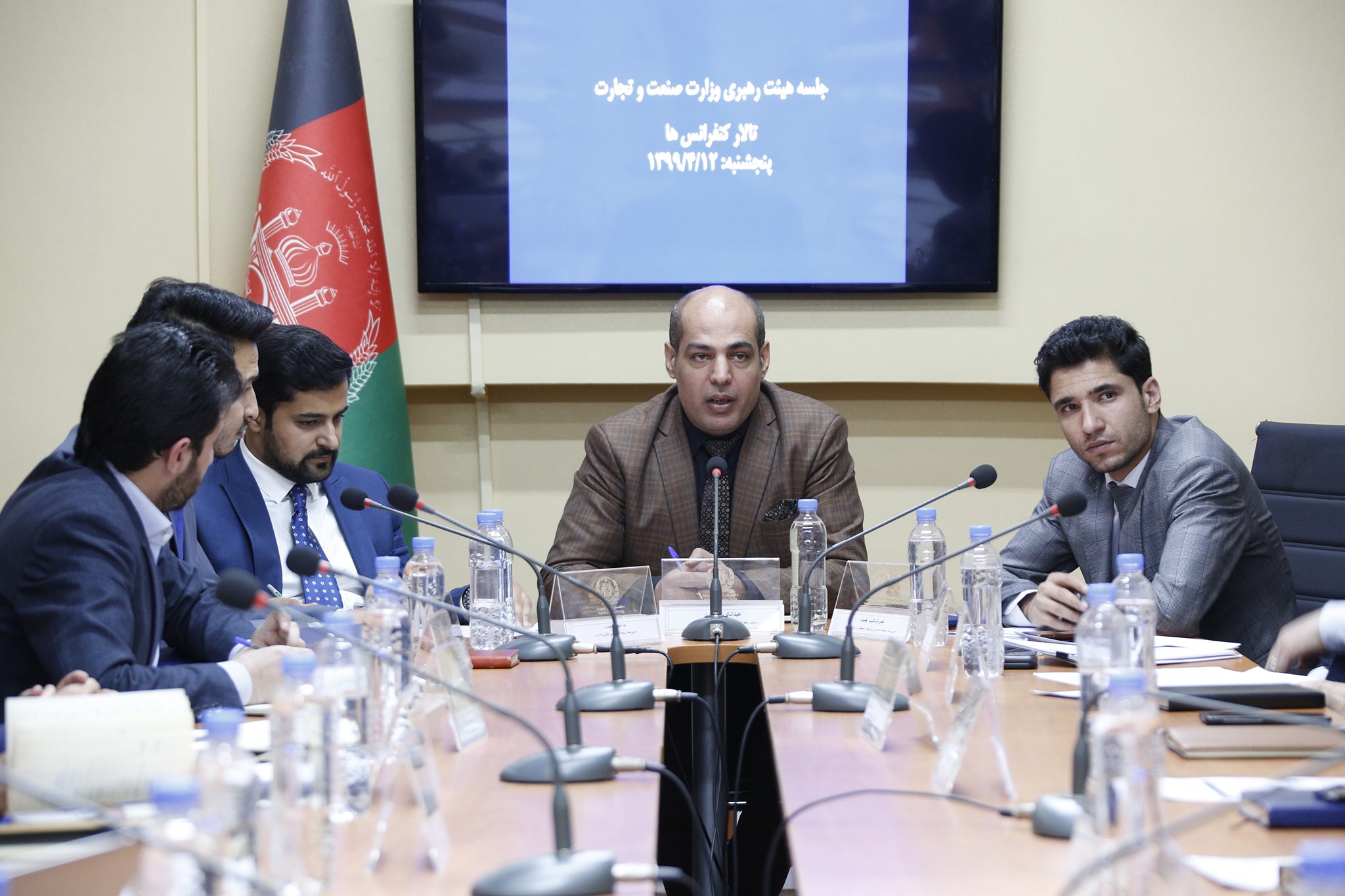 دصنعت او سوداګرۍ وزارت درهبرۍ غونډه ترسره شوه