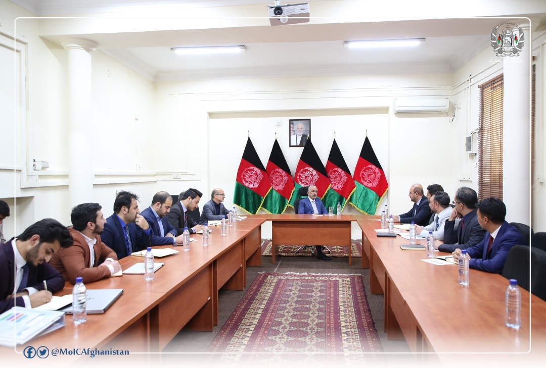 جلسه با گروه کاری کمیته انکشاف سکتور خصوصی ( پرایسک) برگزار شد.