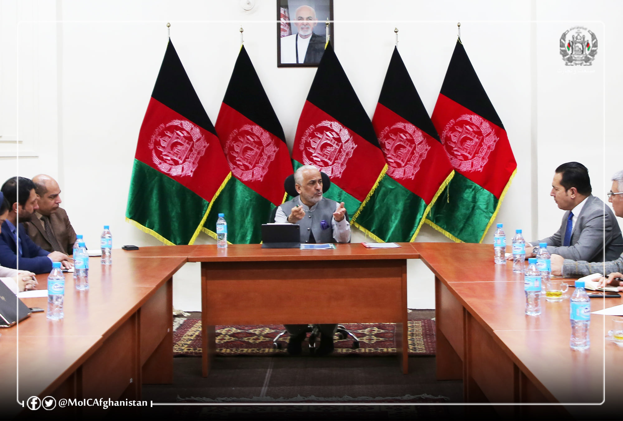 له خصوصی سکتور سره دافغانستان- پاکستان دسوداګرۍ او ترانزیټ په وړاندې دننګونو او فرصتونو غونډه جوړه شوه