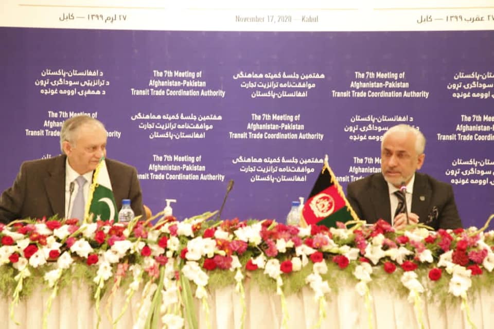 دافغانستان،پاکستان دسوداګرۍ اوترانزیټ دهمغږۍ دکمیټې اوومه غونډه ترسره شوه