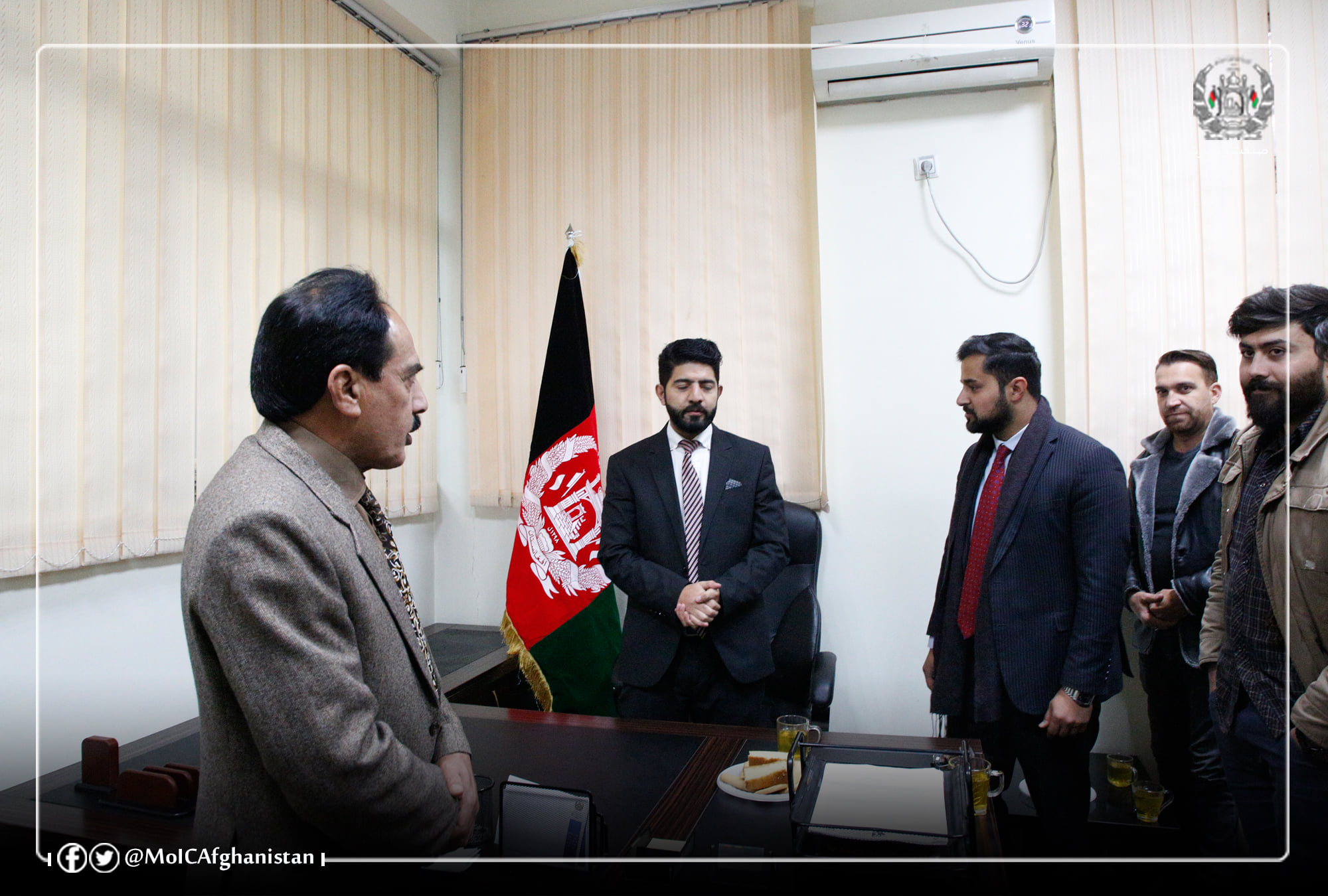 رییس جدید تکنالوژی معلوماتی و انکشاف سیستم های وزارت صنعت و تجارت معرفی گردید