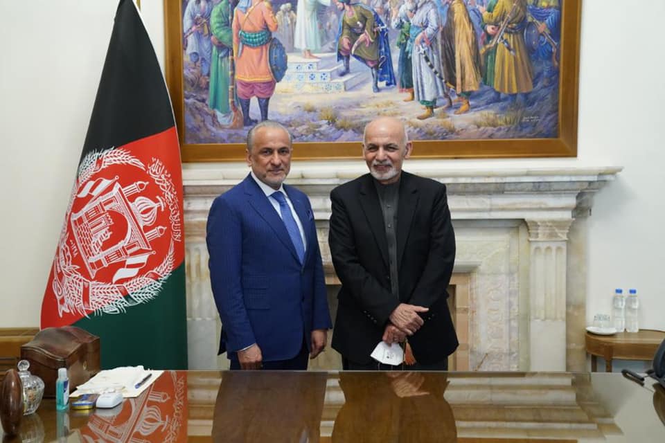 President Ghani met with the negotiating team of the APTTCA 8th Round Summit