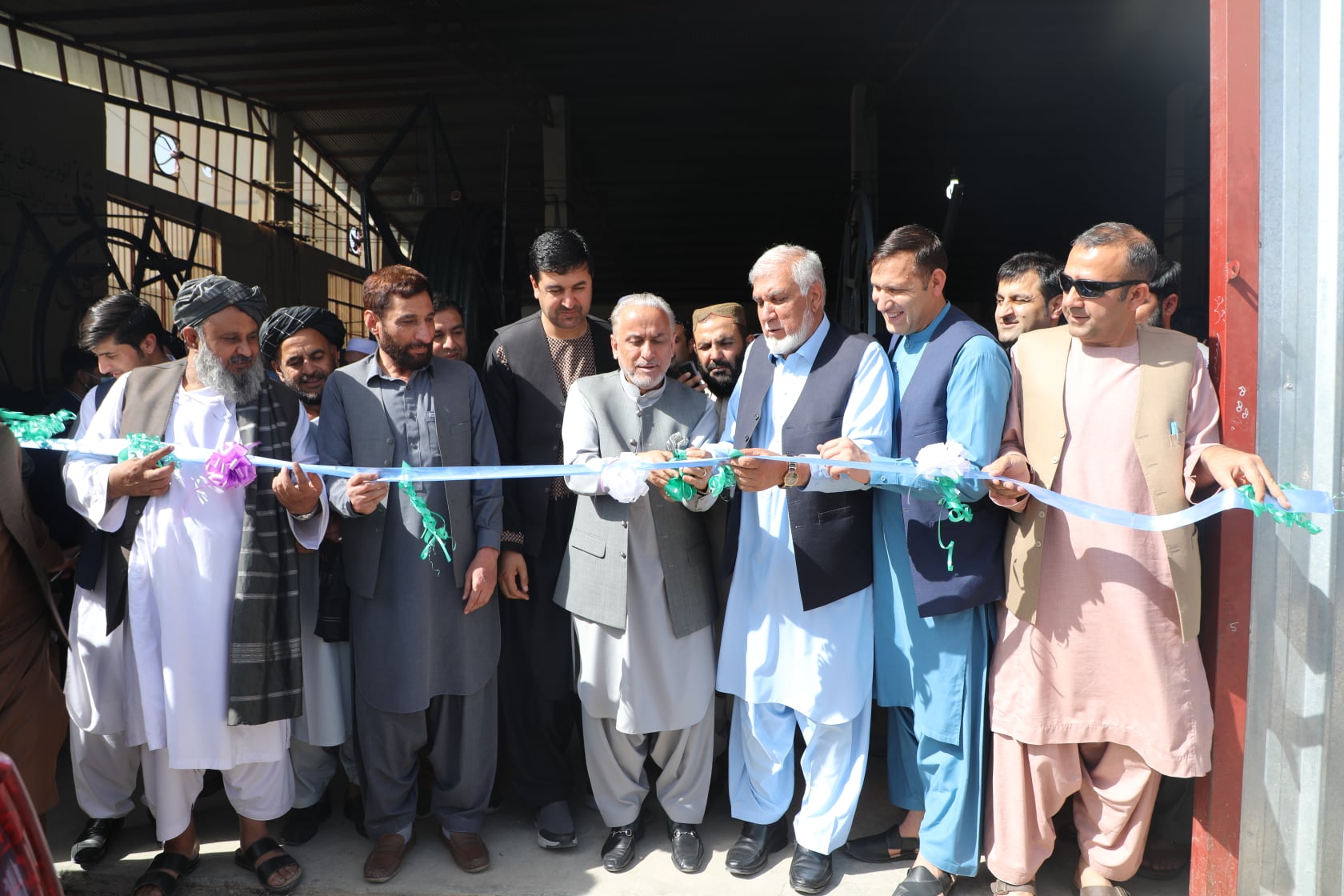 په کندهار ولايت کې دپي وي سي توکو فابريکې پرانيسته