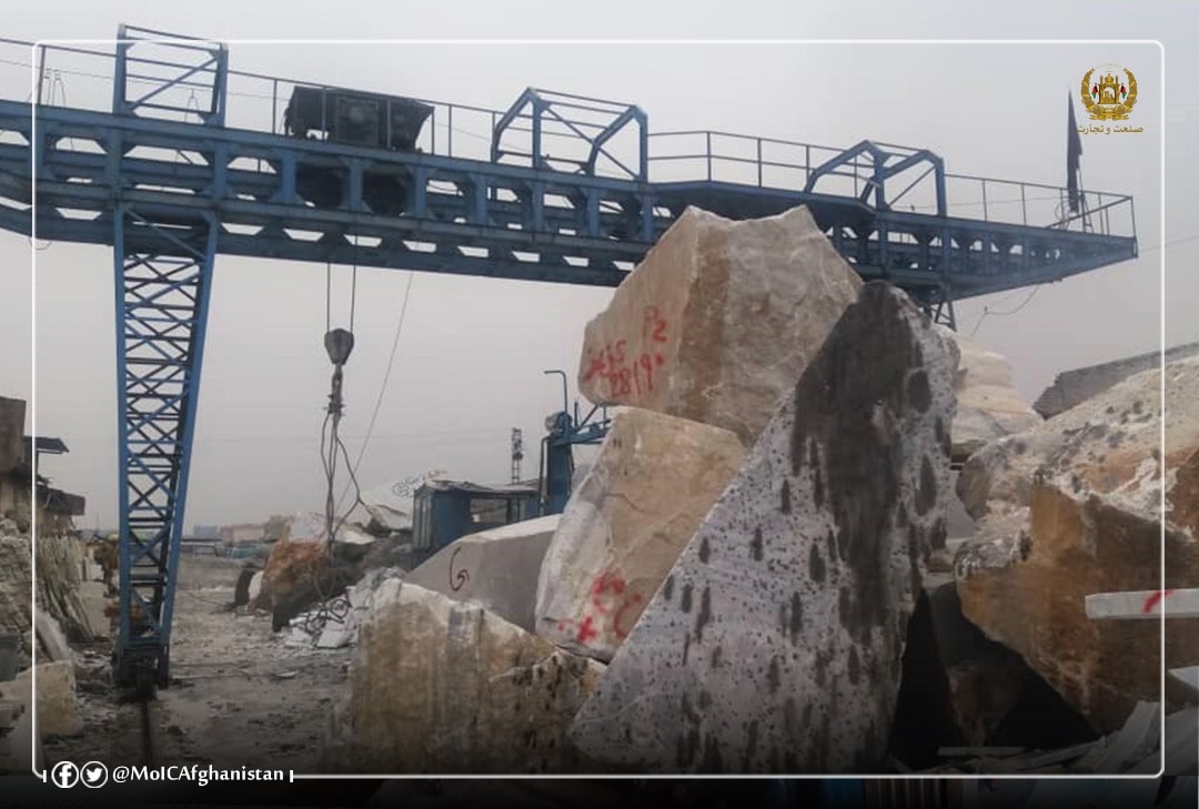 په میدان وردګ  ولایت کې د ماربلو سکتور کې د پانګونې زیاتوالی