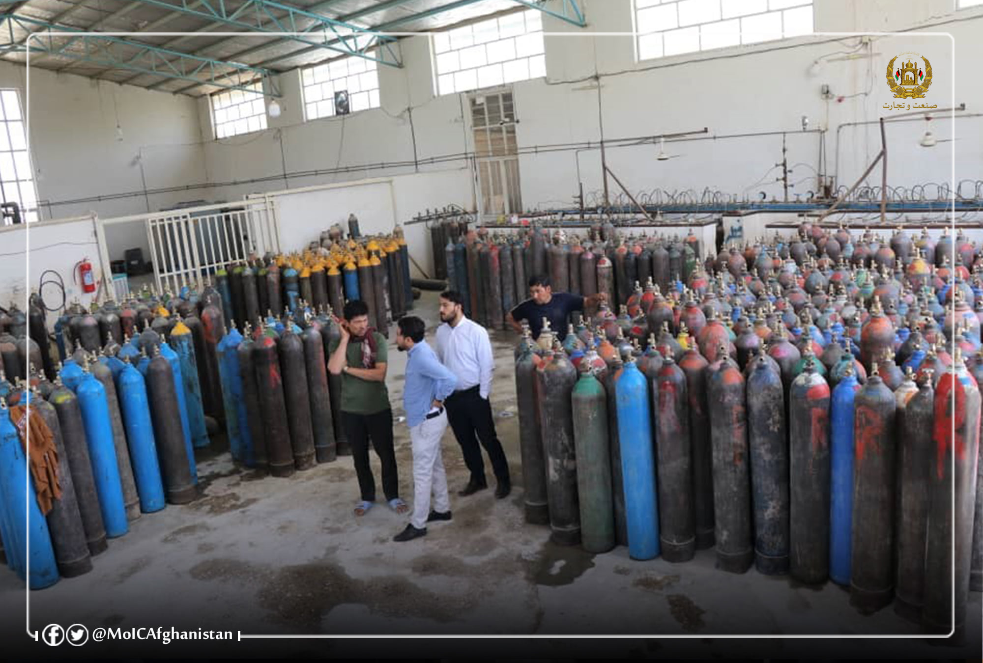 Increase in Oxygen Production Level in Herat province