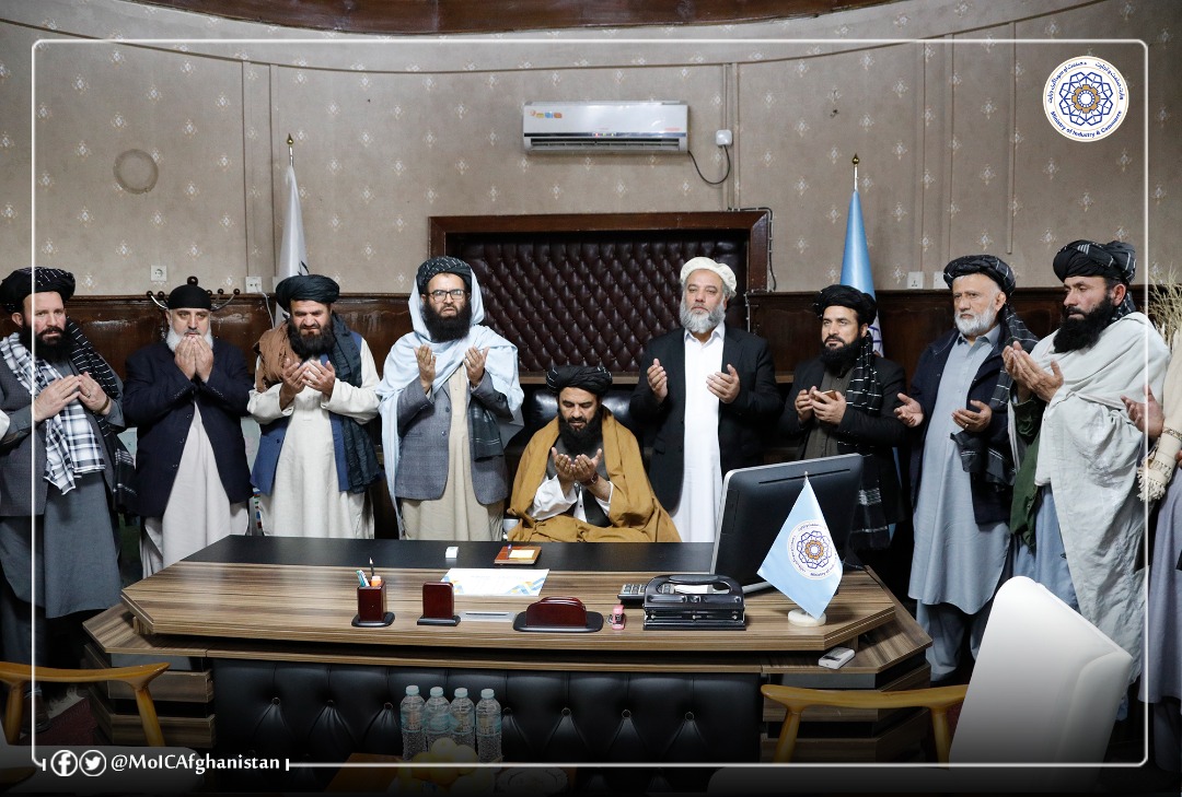 د صنعت او سوداګرۍ وزارت دمرستیال ټاکنه