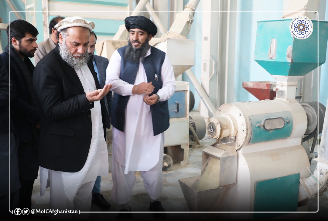 بازدید رهبری وزارت صنعت و تجارت از فابریکه‌ها تولیدی