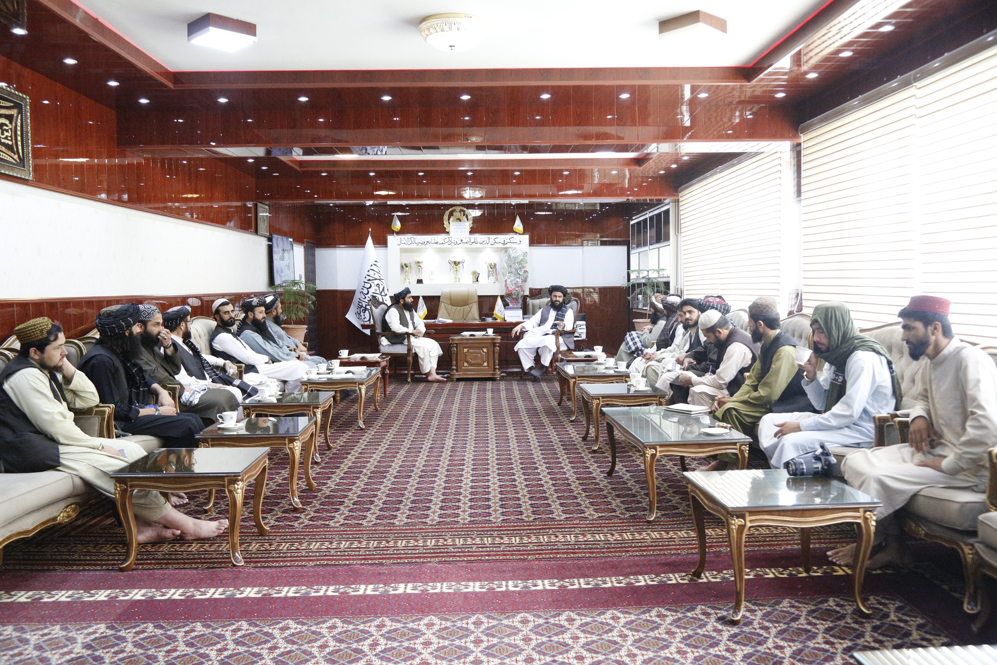 ملاقات محترم مولوی قدرت‌الله جمال با والی کندوز