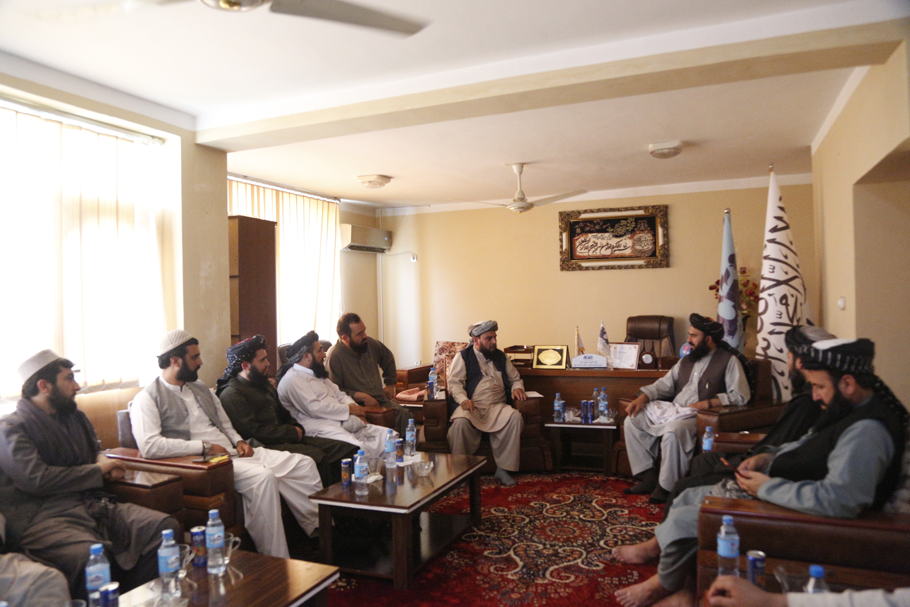 د صنایع او معادن خونې او د شادیانو صنعتي پارک له فابریکو څخه لیدنه