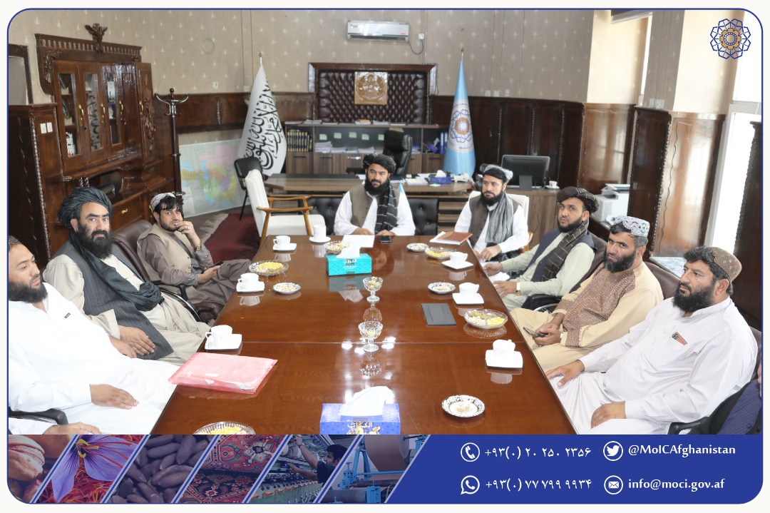 د هلمند ولایت له سوداګرو سره لیدنه