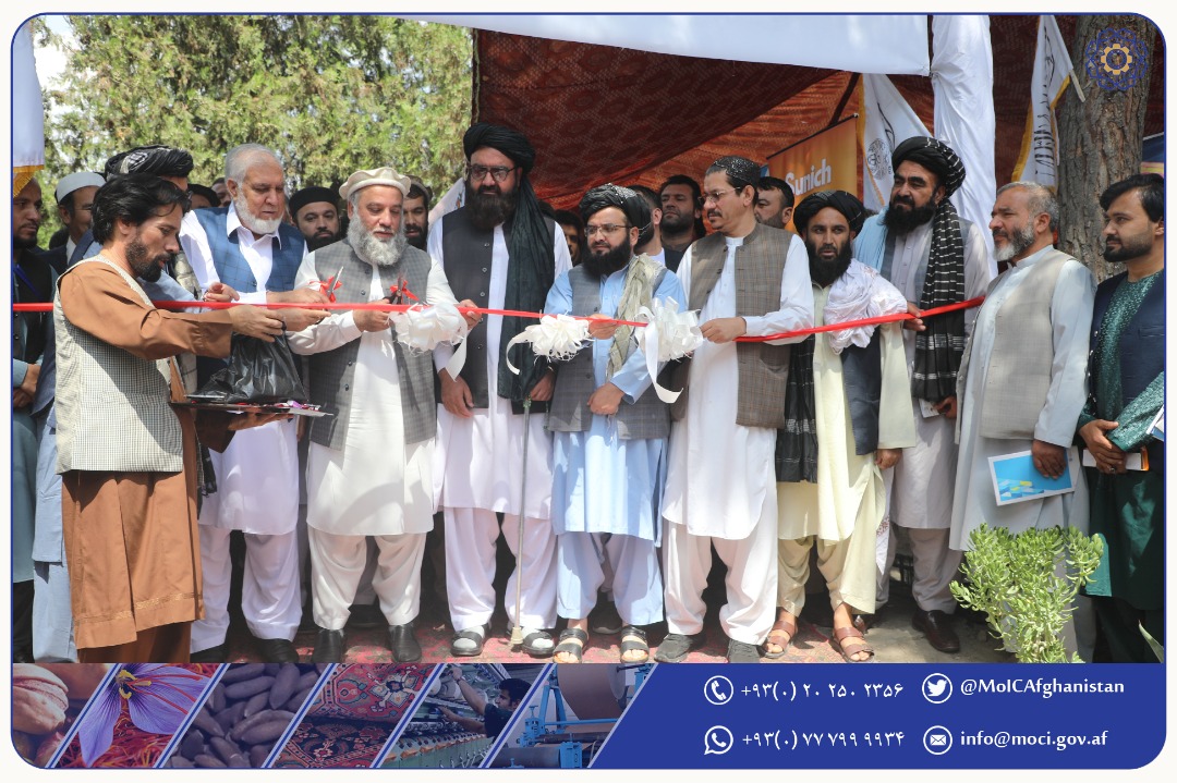 افتتاح نمایشگاه ملی تولیدی،  صنعتی و ساختمانی 