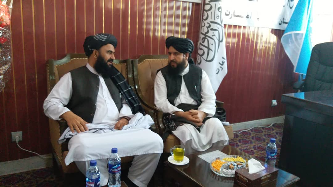محترم مولوی قدرت‌الله جمال با والی ولایت پکتیا دیدار کرد