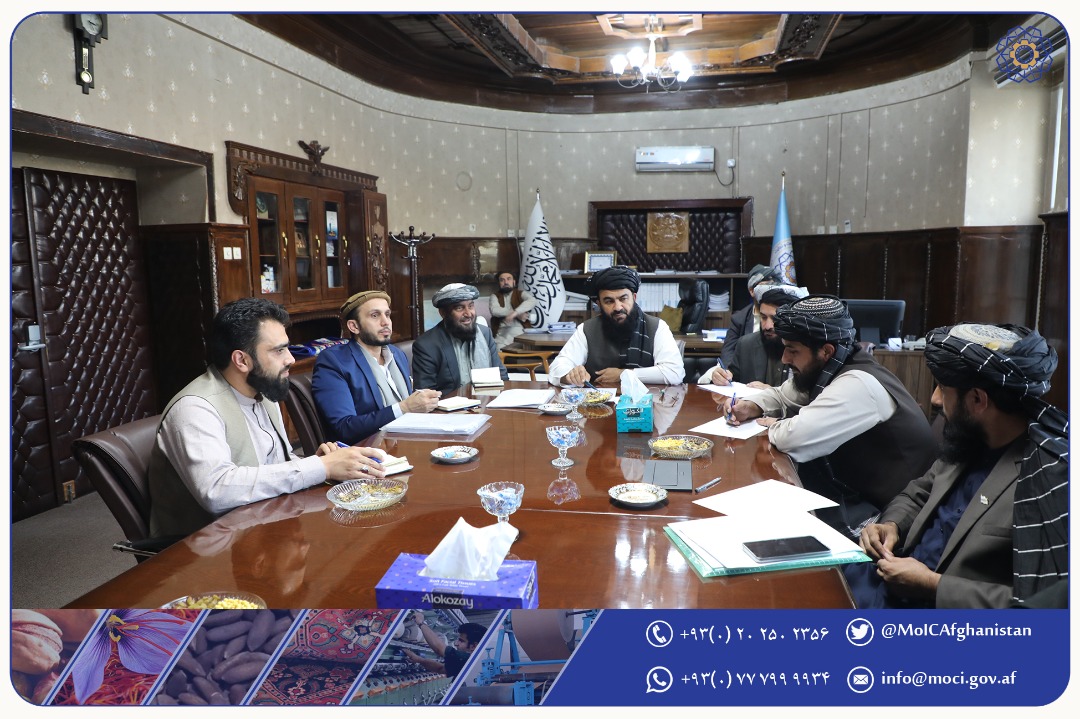 دیدار محترم مولوی جمال با اتشه‌های تجارتی