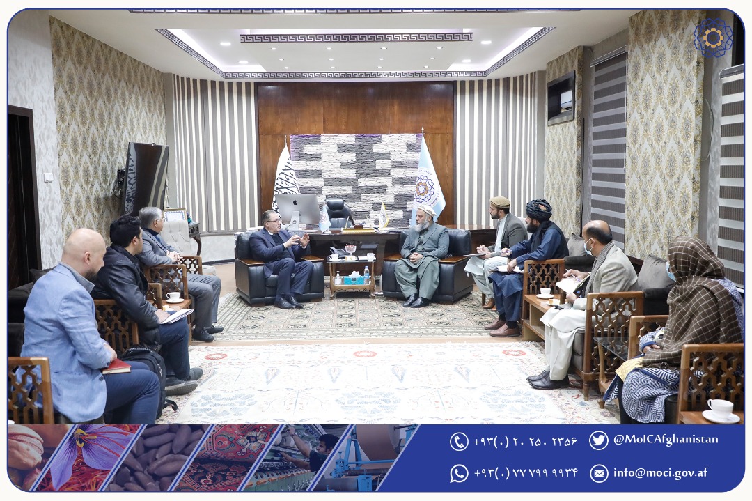 دیدار محترم الحاج عزیزی با رئیس UNDP