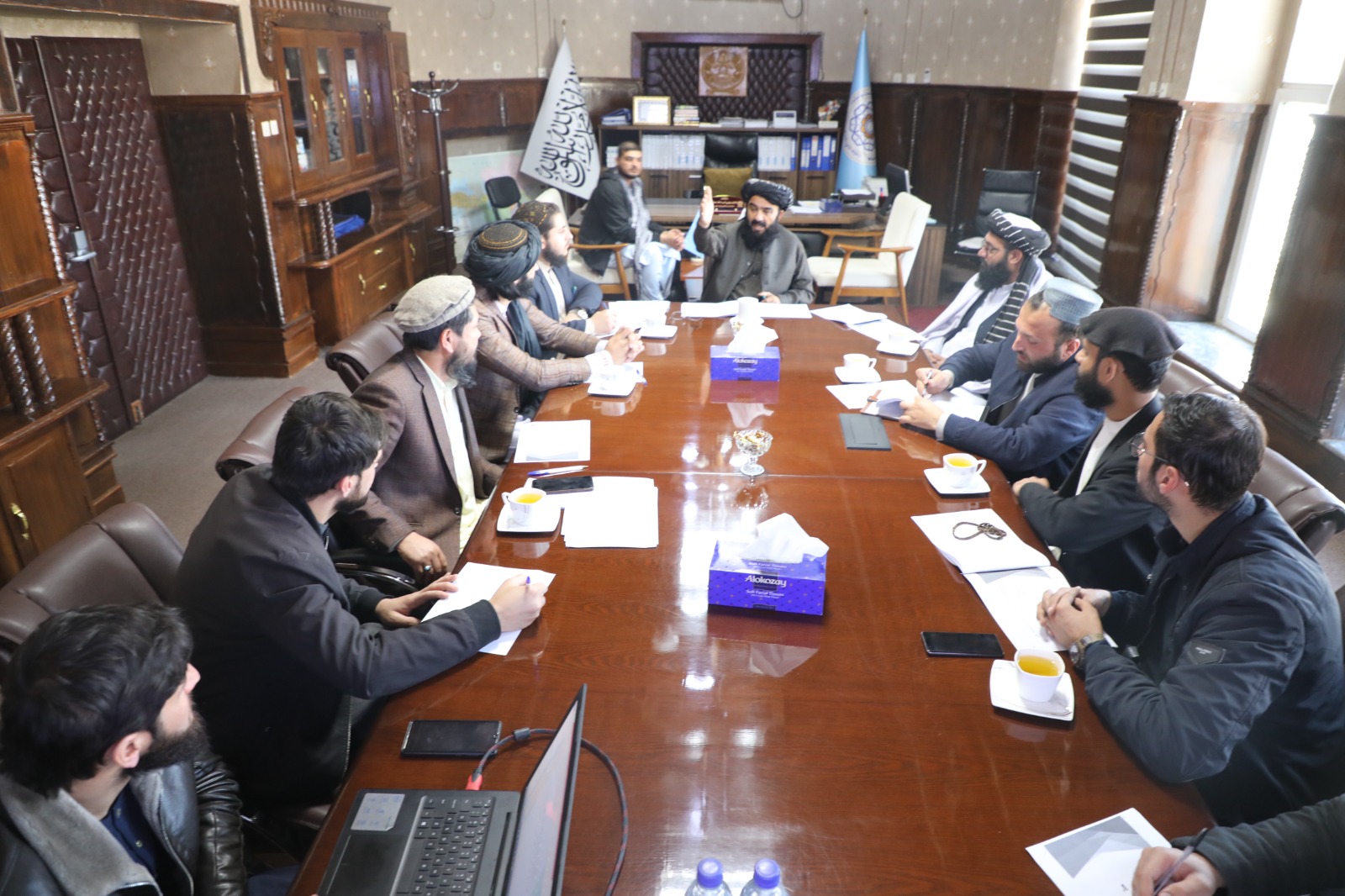 د ځانګري اقتصادي زونونو ریاست سره ناسته