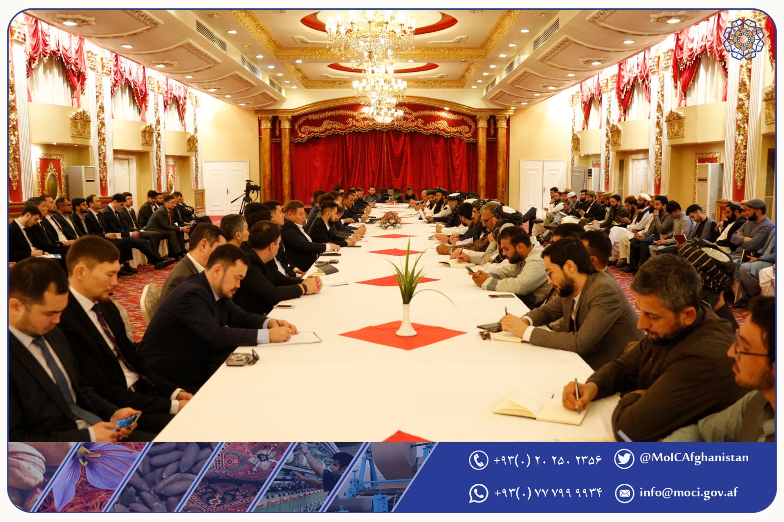 د قزاقستان جمهوریت له لوړ پوړي پلاوي سره لیدنه