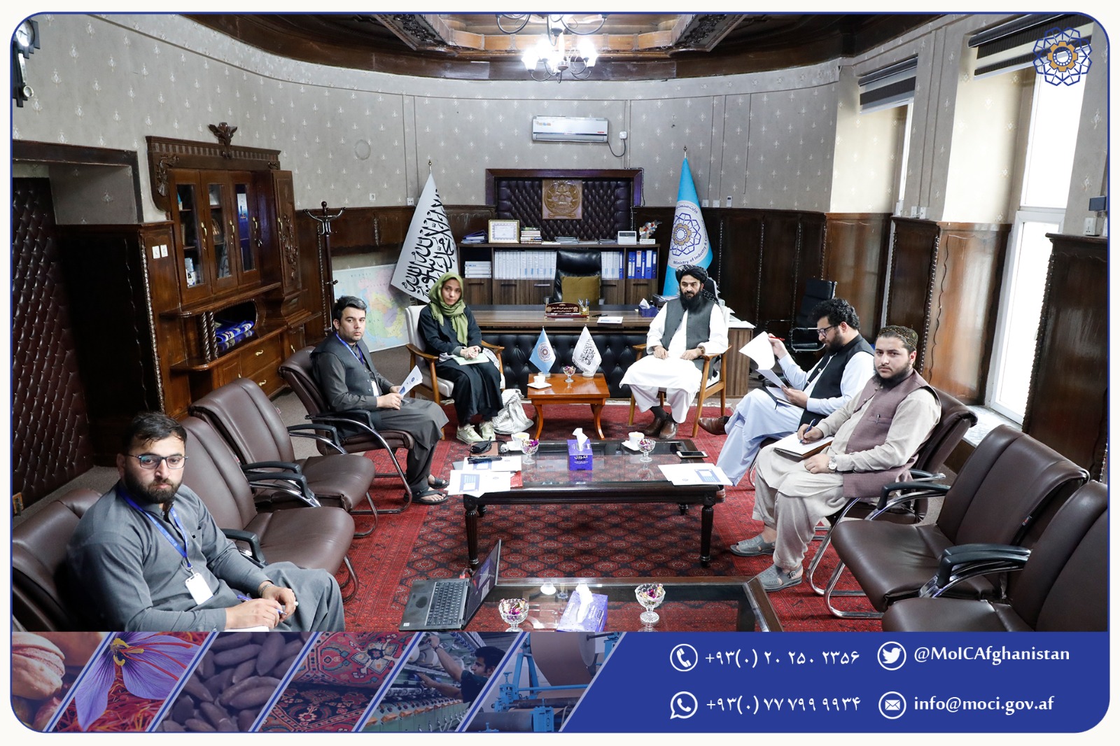 د  ACTED موسسې چارواکو سره لیدنه 