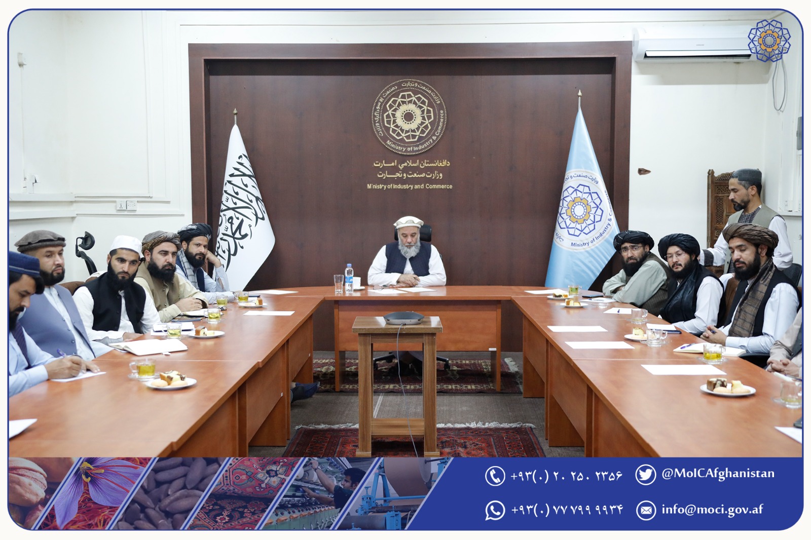 محصولات افغانستان در کشور قزاقستان به نمایش گذاشته می شود