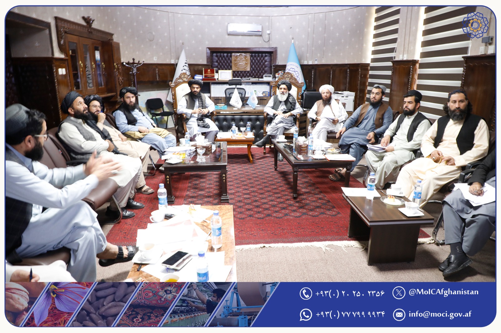 راستنېدونکو صنعت کارانو، سوداګرو او پانګه والو ته د اسانتیا برابرولو کمېټې پر کړنلار غونډه وکړه