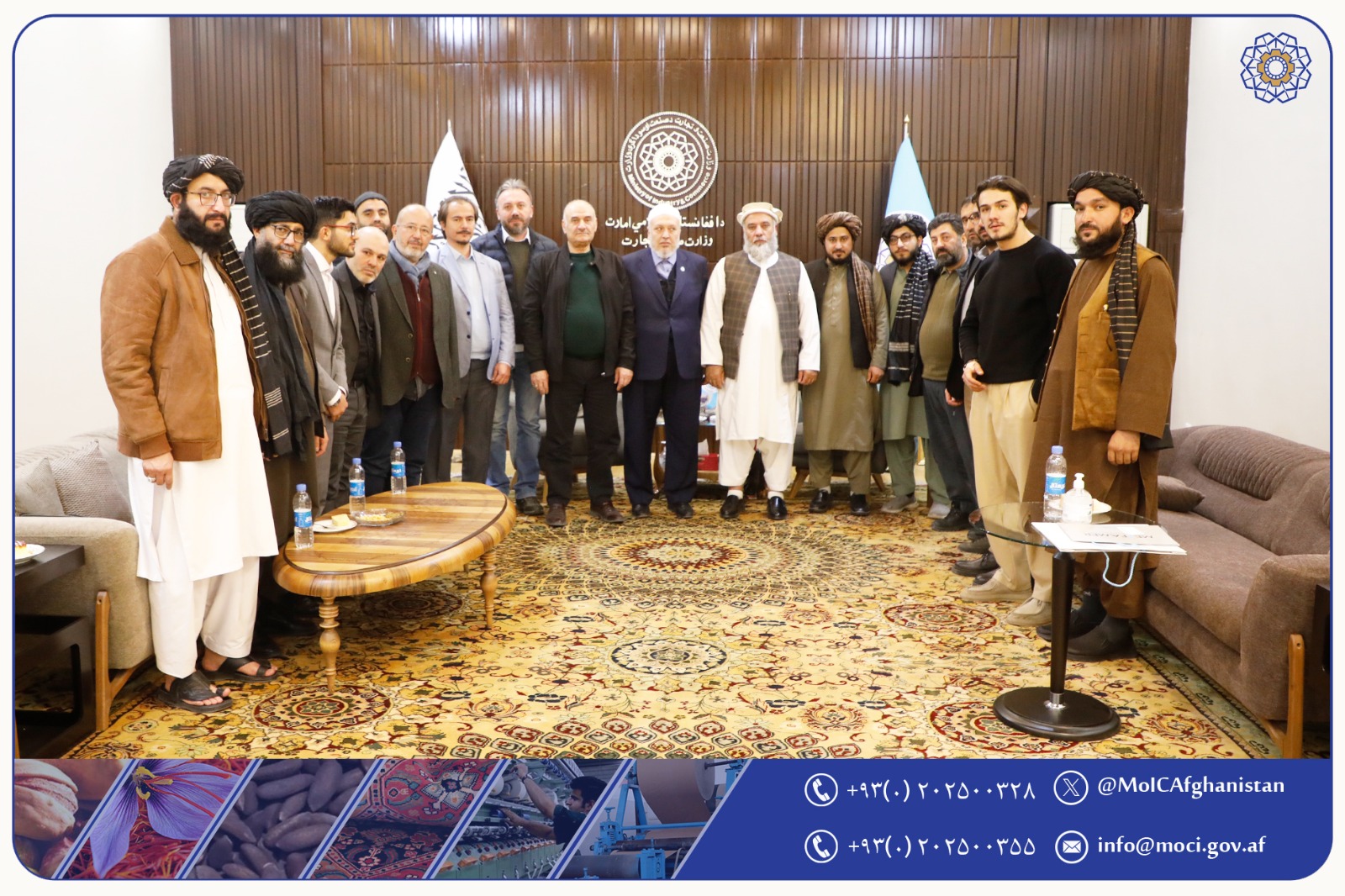 الحاج عزیزی: کسانی که در افغانستان سرمایه‌گذاری می‌کنند؛ در حدود 50درصد مفاد می‌کنند