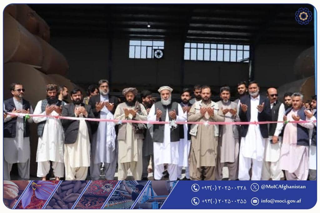 فابریکه‌ی بزرگ تولید کارتن سازی ممتاز خراسان افتتاح گردید