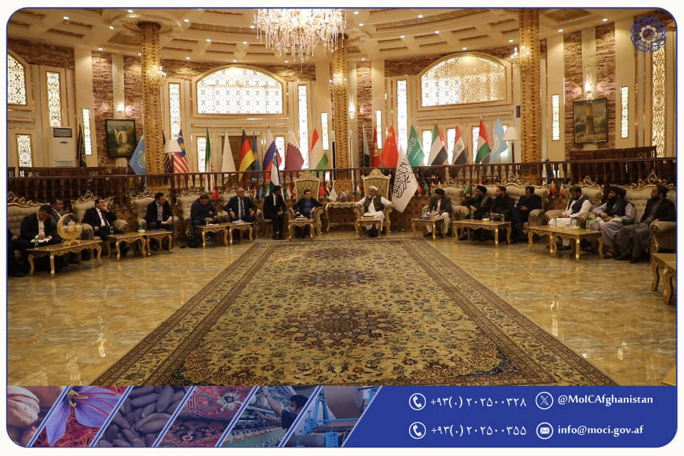 دیدار سرپرست وزارت صنعت و تجارت ا.ا.ا با هیئت جمهوری اوزبیکستان