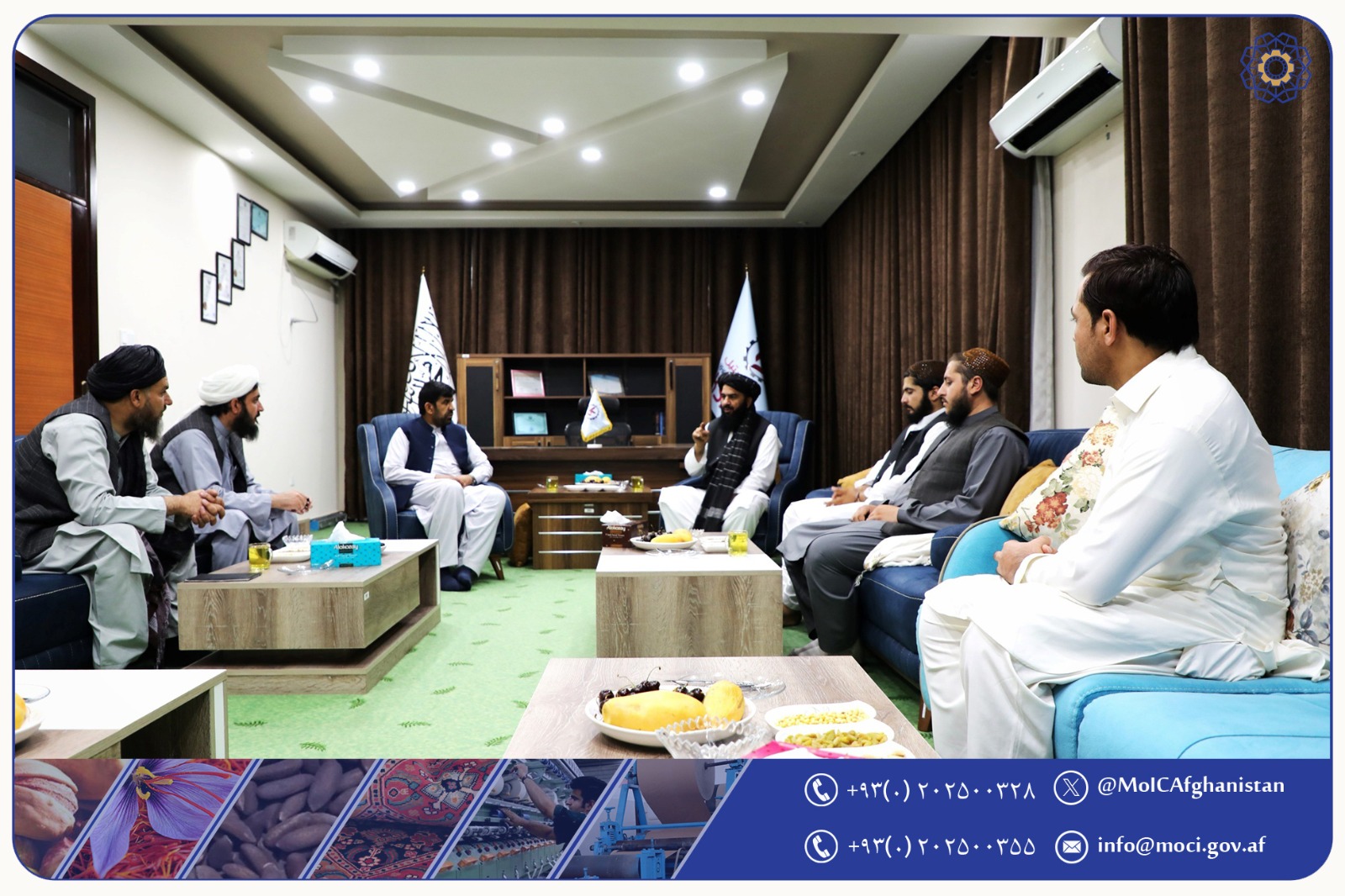 نظارت معین امور صنعت و تجارت از فابریکه ذوب‌آهن خان‌ستیل