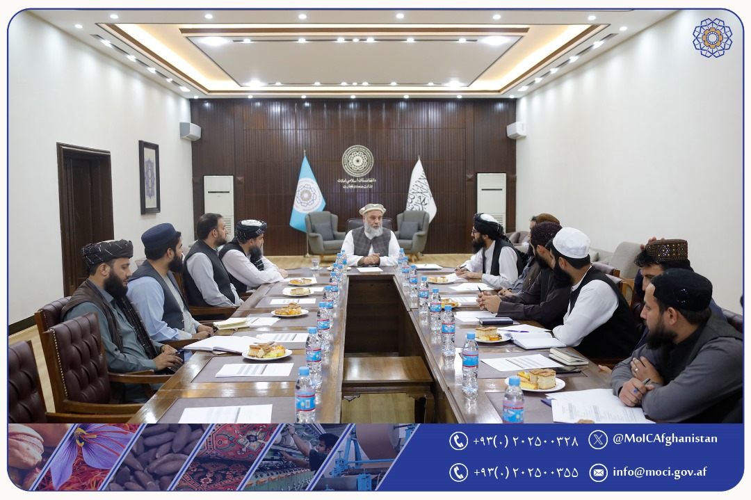 برگزاری جلسه هماهنگی پیرامون سفر هیئت دولتی و سکتورخصوصی امارت اسلامی به شهر آلماتا