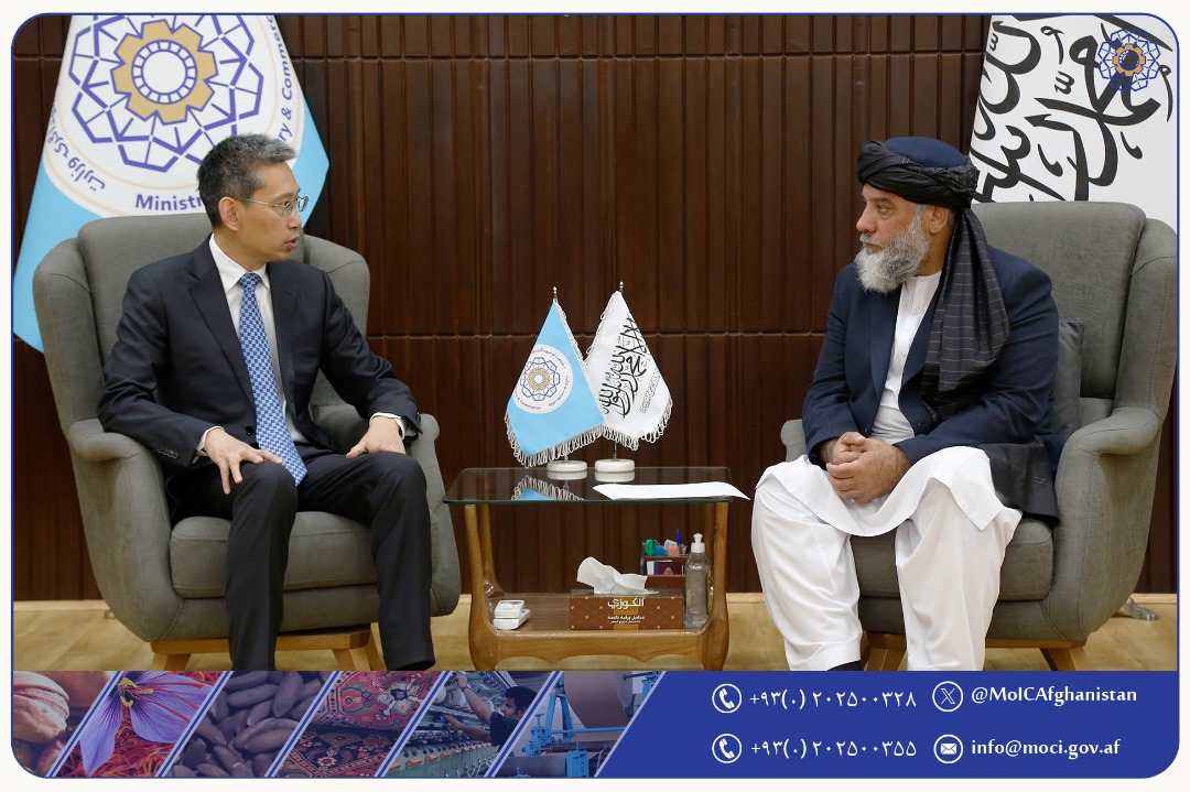 چین ته د افغاني صادراتو د زیاتوالي په اړه بحث او د نظرونو تبادله