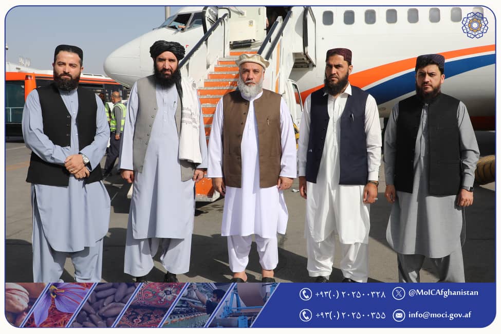 هیئت بلندپایه امارت اسلامی افغانستان جهت اشتراک در کنفرانس بین‌المللی تاشکند عازم اوزبیکستان شد