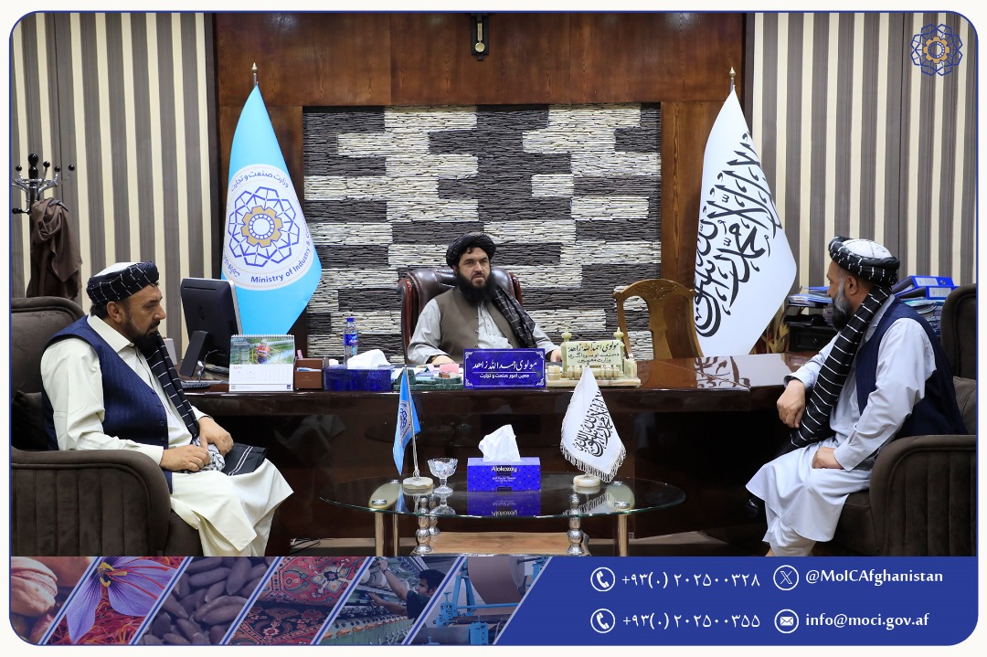 معین امورصنعت با صادرکنندگان میوه‌خشک ملاقات نمود